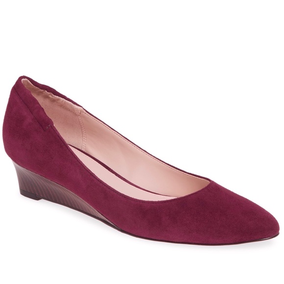 Cole Haan Kathryn Vine Purple Wedge Pump Heels 6.5 - Picture 6 of 14
